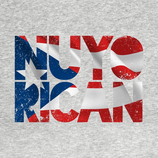 Nuyorican - Puerto Rican - New Yorker - grunge design by verde